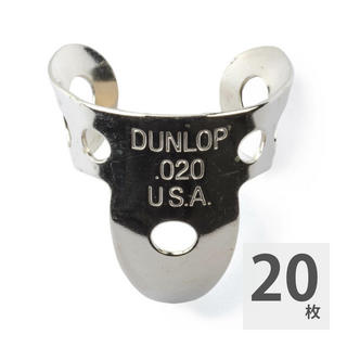 Jim Dunlop33R020 Nickel Silver Fingerpicks フィンガーピック×20枚