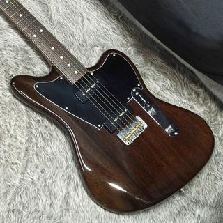 Fender Limited Mahogany Offset TelecasterP90 RW Transparent Black