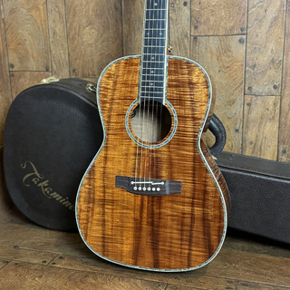 Takamine DSP400 All Solid Figured Hawaiian Koa