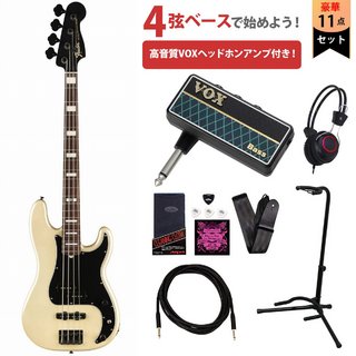 FenderDuff McKagan Deluxe Precision Bass Rosewood Fingerboard White Pearl VOXヘッドホンアンプ付属エレキベ