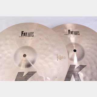 Zildjian 14” K Fat Hats (ペア) ハイハットシンバル