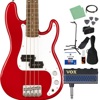 Squier by FenderMini Precision Bass ベース 初心者12点セット 【amplug付】 Dakota Red