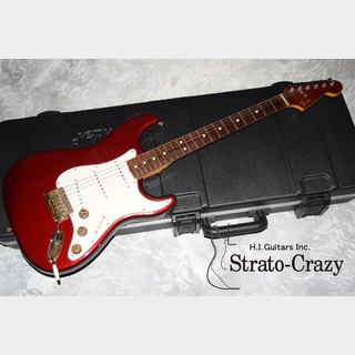 FenderStratocaster '81 The Strat Candy Apple Red/Rose neck "Full original"