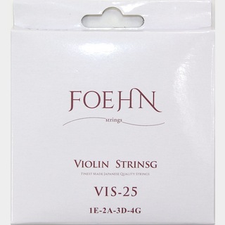 FOEHN VIS-25 Violin Strings 4/4 バイオリン弦×3セット