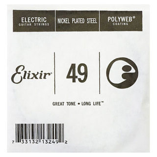 Elixir13249/049 バラ弦×4本 エリクサーポリウェブ ギター弦