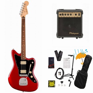 FenderPlayer Jazzmaster Pau Ferro FB Candy Apple Red PG-10アンプ付属エレキギター初心者セットR【WEBSHOP】