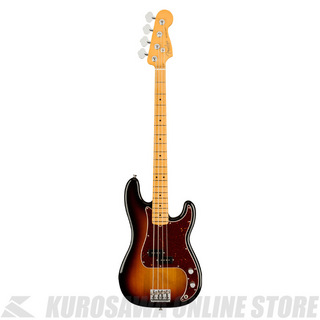 FenderAmerican Professional II Precision Bass, Maple, 3-Color Sunburst【小物プレゼント】(ご予約受付中)