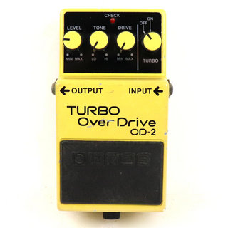 BOSS 【中古】ターボオーバードライブ エフェクター BOSS OD-2 TURBO OverDrive ボス ギターエフェクター