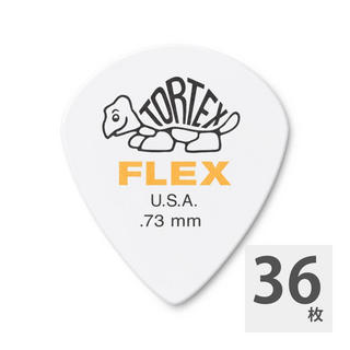 Jim Dunlop468 Tortex Flex Jazz III 0.73mm ギターピック×36枚