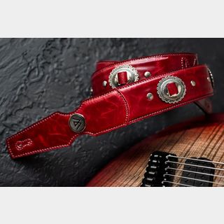 LAMANTA Texas Special Sardelli -Red Leather & Silver Parts-【ギブソンフロア取扱品】