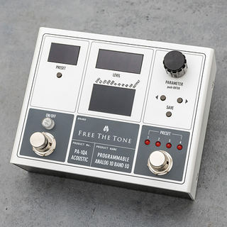 Free The Tone PA-1QA (Acoustic) PROGRAMMABLE ANALOG 10 BAND EQ