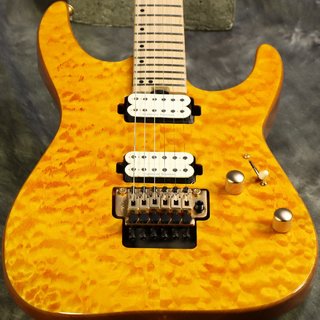 CharvelPro-Mod DK24 HH FR M Mahogany with Quilt Maple Maple Fingerboard Dark Amber[S/N MC21003013]【梅田店