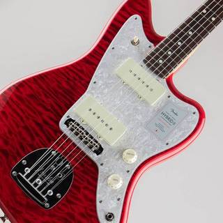 Fender 2024 Collection Made in Japan Hybrid II Jazzmaster/Quilt Red/R