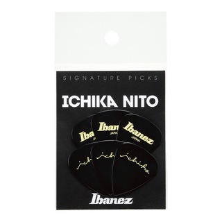 Ibanezアイバニーズ P1000ICHI-BK Ichika Nito シグネチャーピック ギターピック 6枚パック