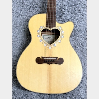Zemaitis CAF-80HCW Natural【生産完了モデル】【エレアコ】