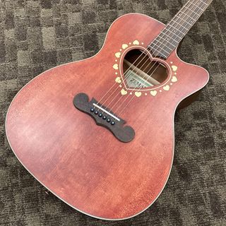 Zemaitis CAF-85HCW Faded Red エレアコギター