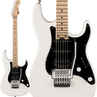 Charvel 日本製 white スパークルフィニッシュ（ラメ) シャーベルの日本製シリーズより、San Dimas Style 1とSo-Cal