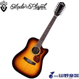 GUILDエレアコギター D-2612CE DELUXE / Antique Burst