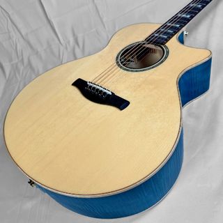 IbanezAE390 NTA (Natural High Gloss Top, Aqua Blue High Gloss Back and Sides) エレアコギター