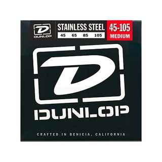 Jim Dunlop Stainless Steel Electric Bass Strings 4st DBS45105 [MEDIUM/45-105]