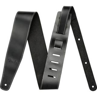 Fender Broken-In Leather Strap Black レザーストラップ ブラック