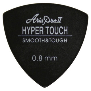 Aria Pro II HYPER TOUCH Triangle 0.8mm BK×50枚 ギターピック