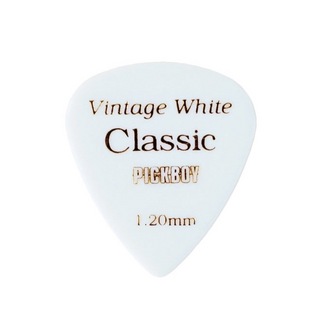 PICKBOYGP-03/120 Vintage Classic White 1.20mm ギターピック×50枚