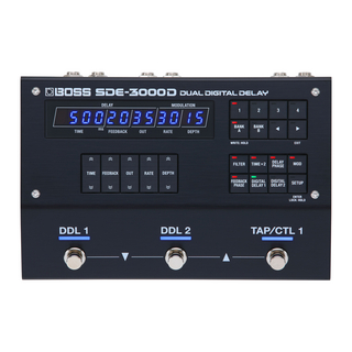 BOSSボス SDE-3000D DUAL DIGITAL DELAY デュアルデジタルディレイ ギター用エフェクター
