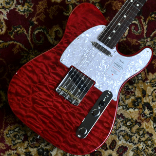 Fender 2024 Collection Made in Japan Hybrid II Telecaster Rosewood Fingerboard Quilt Red Beryl