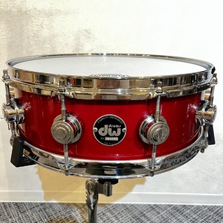 dw Collector's Wood Snares Mapleシリーズ CL1450  6PLY+6PLYレインフォースメント RED 