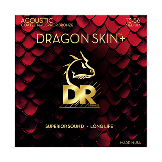 DR DRAGON SKIN+ フォスファーブロンズ ミディアム 013-056 アコースティックギター弦