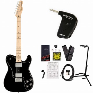 Squier by Fender Affinity Series Telecaster Deluxe Maple Fingerboard Black Pickguard Black GP-1アンプ付属エレキギター