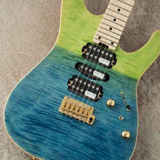 SCHECTER NV-3-24-MH-VTR-FM -Deep Blue to Light Green Fade- #S2408202 【町田店】【クーポン配布中】