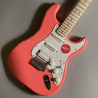 Squier by Fender SONIC STRATOCASTER HSS Tahitian Coral【現物画像 / 迅速発送！】