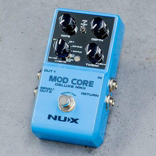 nux Mod Core Deluxe MKII -Modulation Pedal-【多彩なシグナルルーティングが可能】