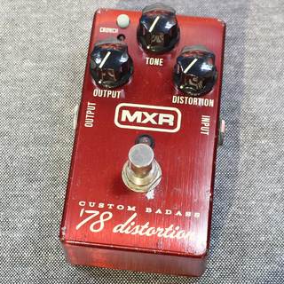 MXR 78 distortion ギターエフェクターとACアダプターセット MXR 78 distortion ギターエフェクターとACアダプターセット
