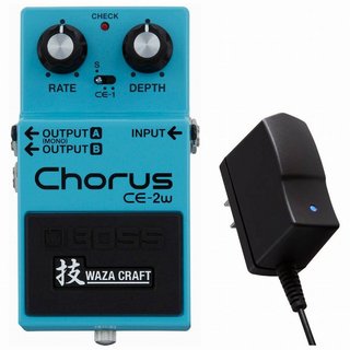 BOSS CE-2W Chorus［純正ACアダプター同時購入セット］技 WAZA CRAFT MADE IN JAPAN 日本製 コーラス CE2W【WEBS