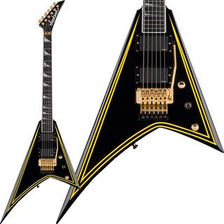 Jackson MJ Series Rhoads RR24MG (Black with Yellow Pinstripes/Ebony Fingerboard) 【特価】