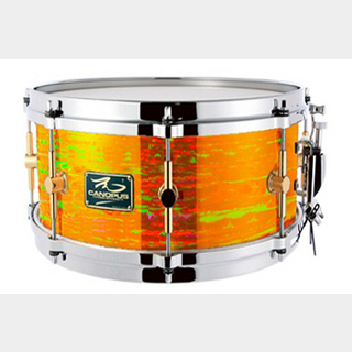 canopus The Maple 6.5x12 Snare Drum Citrus Mod