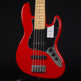 FenderMade in Japan Hybrid II Jazz Bass V Maple Fingerboard ~Modena Red~
