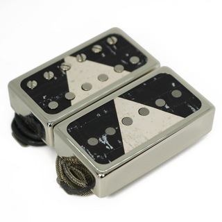Righteous Sound Pickups1991 GAZING Monolith Set Nickel Cover Meteorite Insert Snow V エレキギター用ピックアップセット
