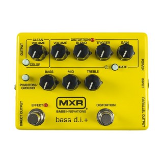 MXR IKEBE ORIGINAL M80 BASS D.I.+ Yellow 【発売記念特典！ACアダプタープレゼント！】