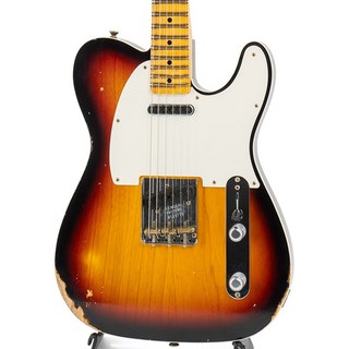 Fender Custom Shop Limited Edition Tomatillo Tele Custom Relic Bleached 3-Color Sunburst【SN.R125770】