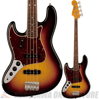 Fender American Vintage II 1966 Jazz Bass Left-Hand Rosewood Fingerboard 3-Color Sunburst (ご予約受付中)