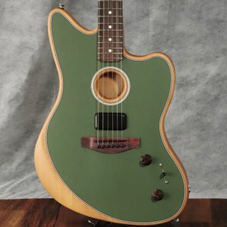 Fender Acoustasonic Player Jazzmaster Rosewood Fingerboard Antique Olive  【梅田店】