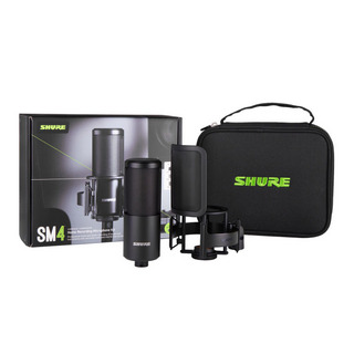 Shure 【新製品】SM4 Home Recording Microphone Kit (ショックマウント・ポップフィルター付きセット) ホームレ