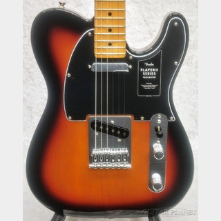 Fender Player II Telecaster -3-Color Sunburst/Maple-【MX24033417】【3.55kg】