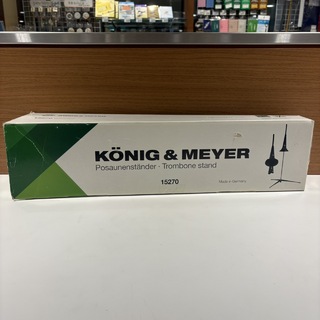 K&M 【外箱破損の為30％OFF】トロンボーンスタンド　K＆M ST152/7　ベル収納タイプ