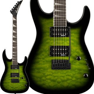 JacksonJS Series Dinky JS20 DKQ 2PT Transparent Green Burst エレキギター