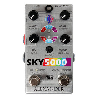 Alexander PedalsSky 5000 ディレイ リバーブ ギターエフェクター
